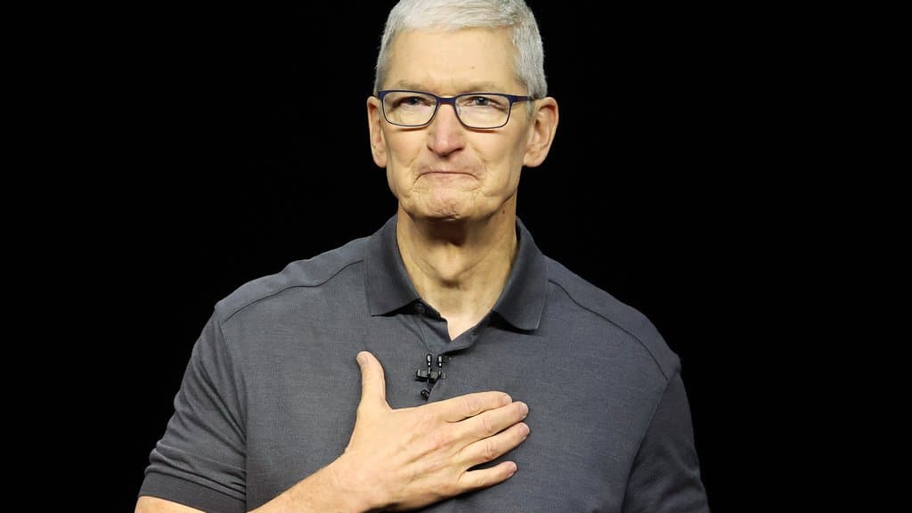 Tim Cook says thank you as he prepares to step down as Apple CEO this September