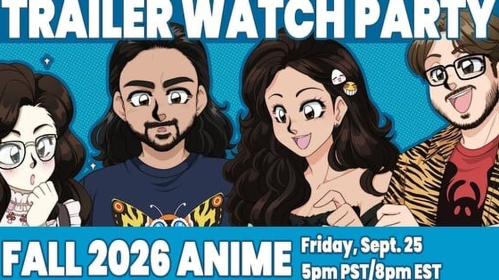 Watch Party Trailer Anime Fall 2026 ANN Bersiaran Langsung Malam Ini