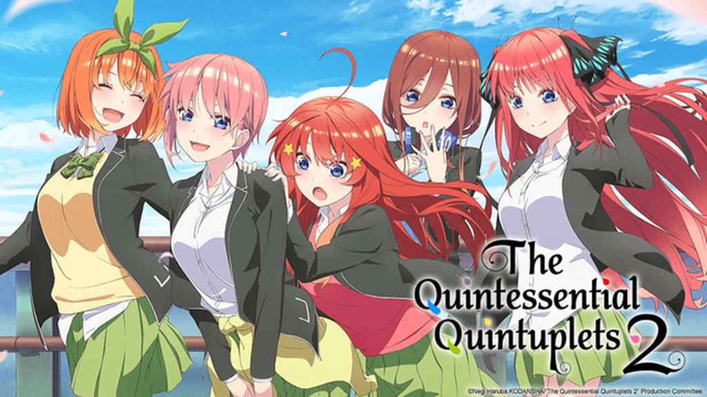 Crunchyroll Adds Two Quintessential Quintuplets Anime Specials