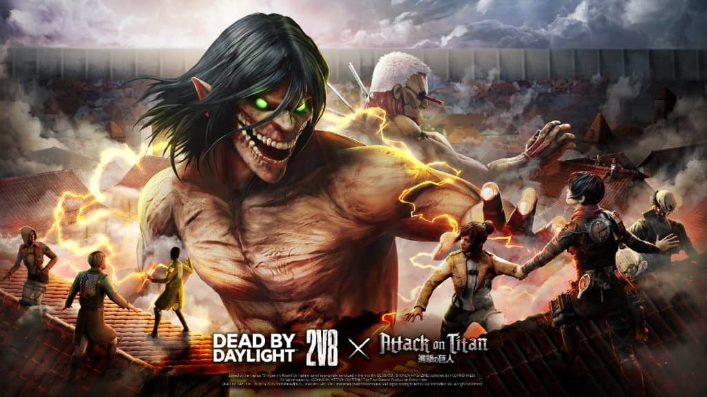 Dead by Daylight’s Attack on Titan Crossover Returns With New Skins and 2v8 Mode