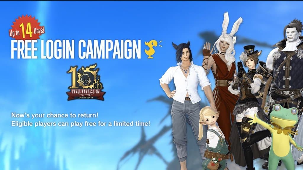 FFXIV Free Login Campaign Lets Lapsed Players Return for 96 Hours