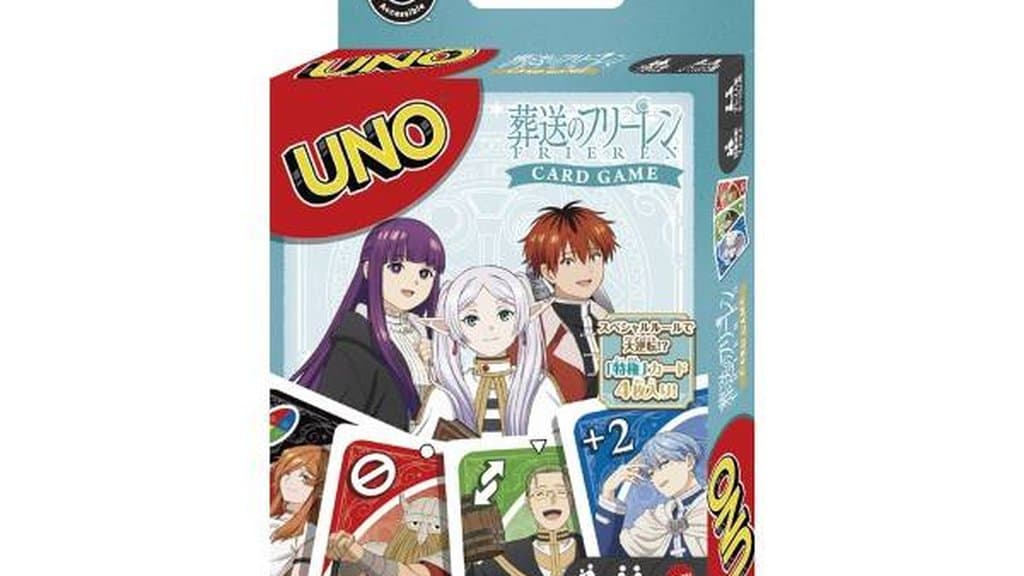 Frieren UNO Deck Hits Japan This April, and SEA Fans Can Import It