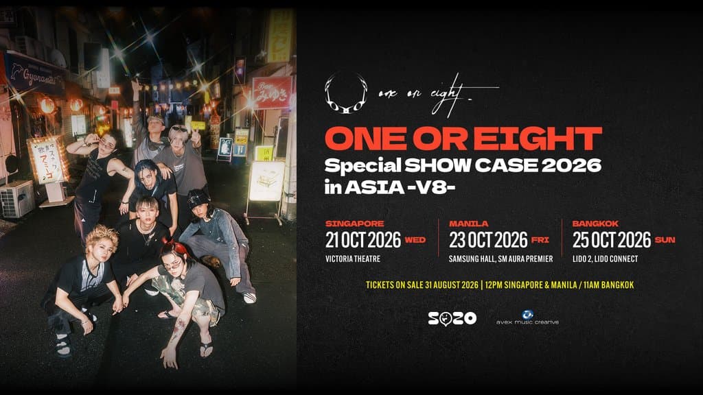 ONE OR EIGHT Bakal Membawa Showcase Asia 2026 Mereka ke Singapore, Manila dan Bangkok