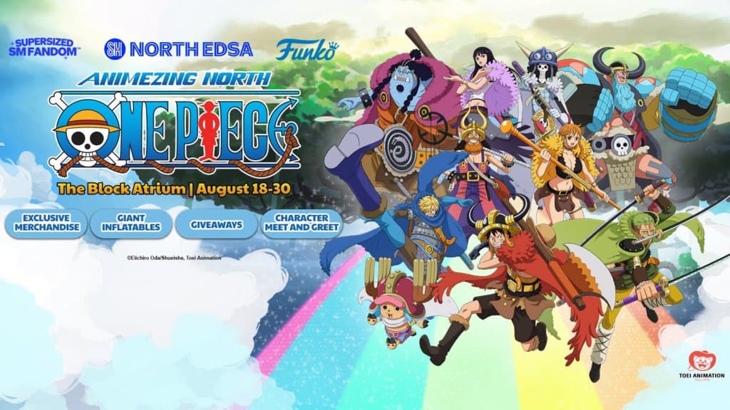 ONE PIECE Brings Giant Brogy and Dorry Inflatables to SM North EDSA