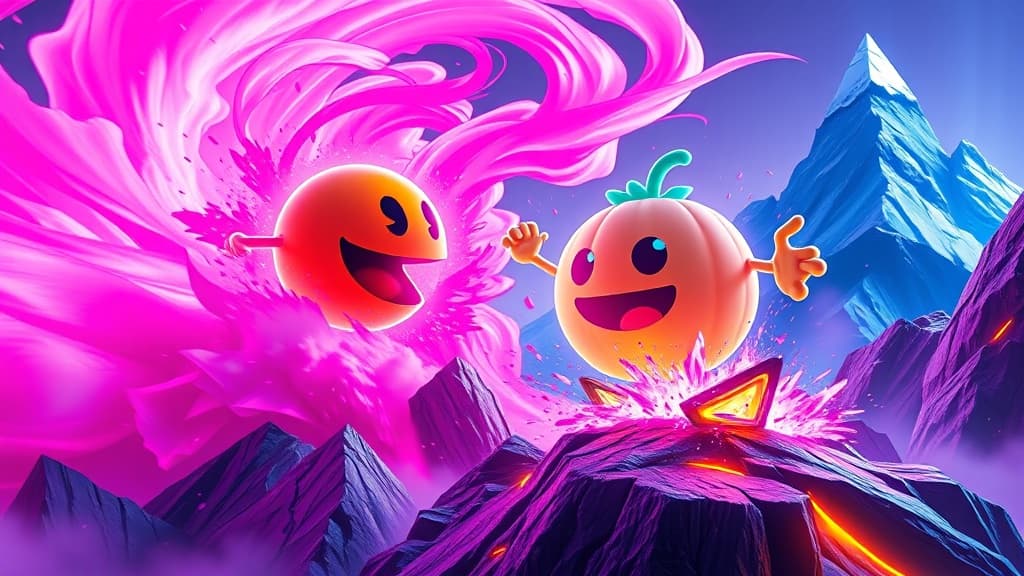 Pac-Man Meets Suika-Style Chaos in Namco Legendary Mountains