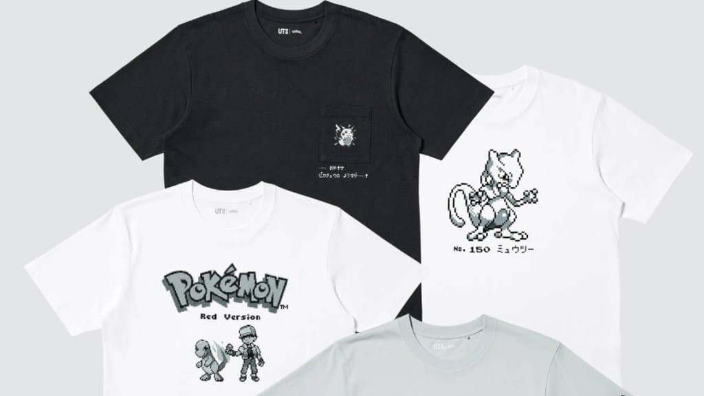 Drop Pokemon x Uniqlo 30th Anniversary Seterusnya Full Nostalgia Game Boy