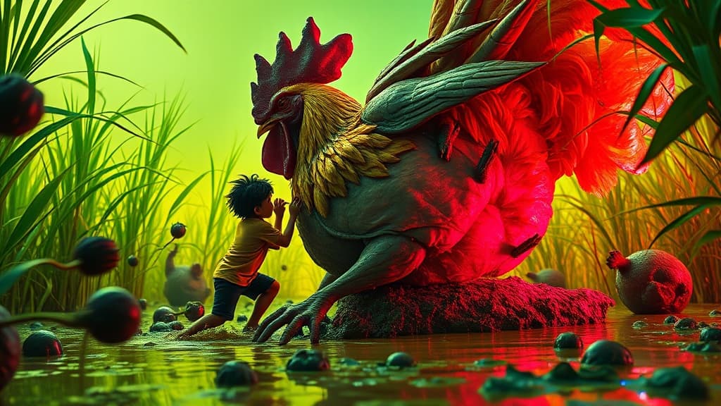 Rooster Fighter Episode 9 Turns Friendship Into One Gross, Tense Rescue Mission