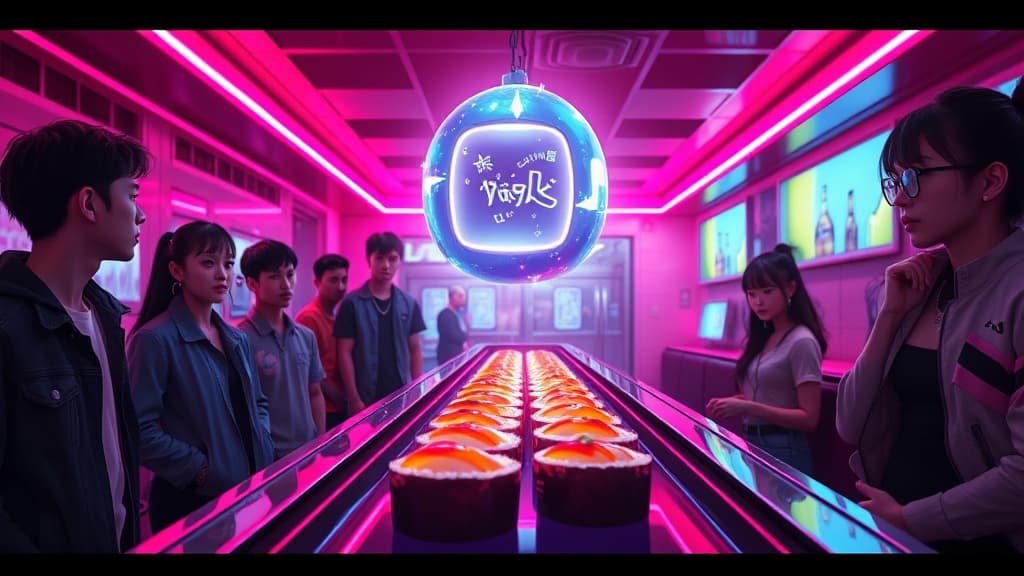 Tamagotchi Is Taking Over Kura Sushi Right After Jujutsu Kaisen