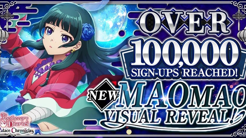 The Apothecary Diaries Browser Game Hits 100,000 Pre-Registrations With New Maomao Visual