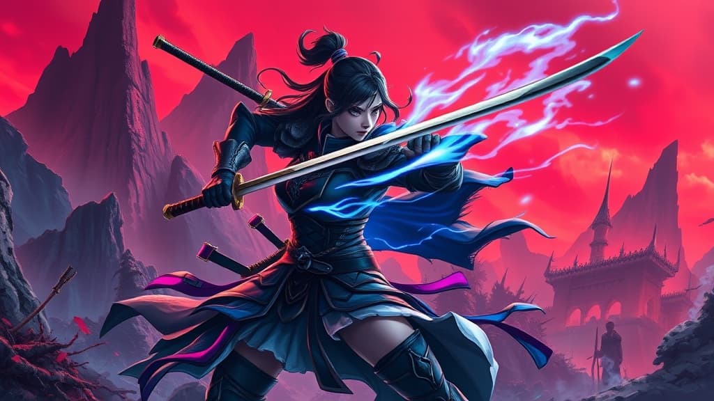 The Warrior Princess and the Barbaric King opens rough, but its core fantasy hook is interesting
