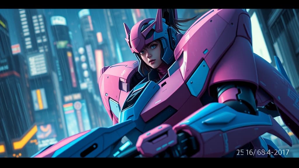 Vertex Force Original Anime Locks In October Debut With Mecha-Cute Girl Energy