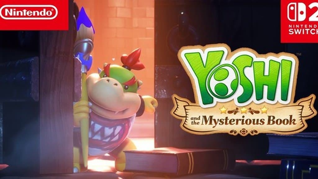 Yoshi and the Mysterious Book Shows Off Its Storybook Opening Cinematic
