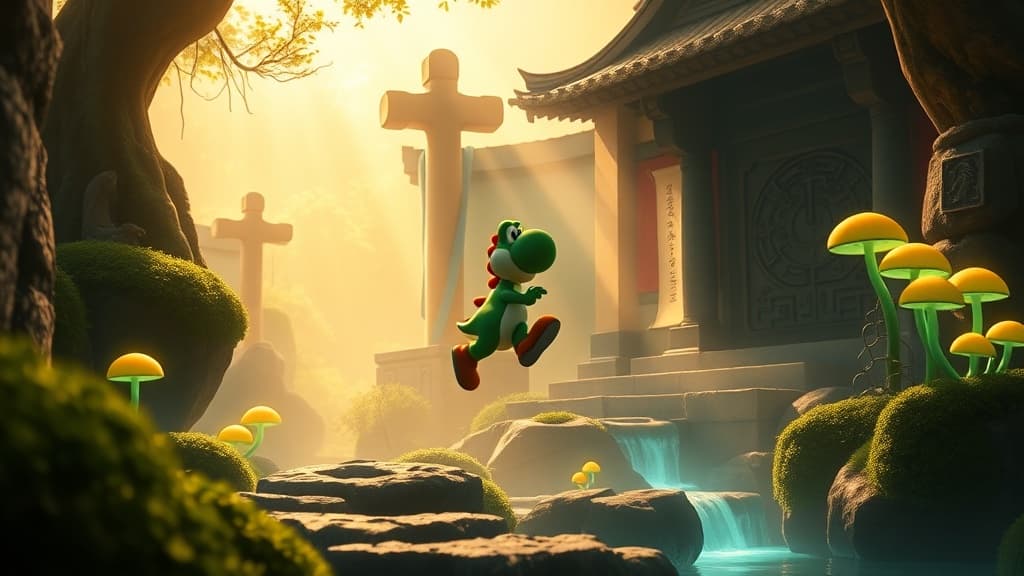 Yoshi and the Mysterious Book Sounds Like Switch 2’s Chillest Puzzle-Platformer
