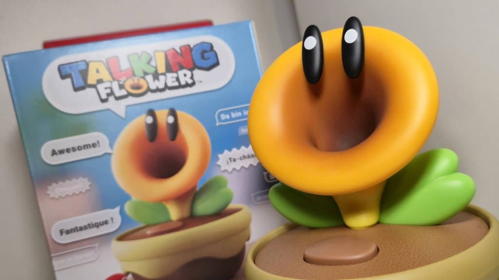 Nintendo 的 Talking Flower 玩具聽起來很可愛…直到你需要它閉嘴