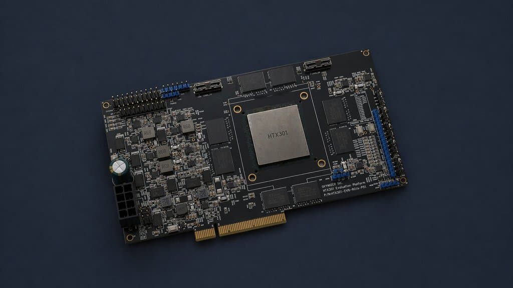 Skymizer 的 HTX301 想把 700B AI 模型塞進一張 PCIe Card