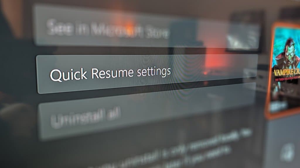 Xbox finally lets Series X/S players turn off Quick Resume for problem games
