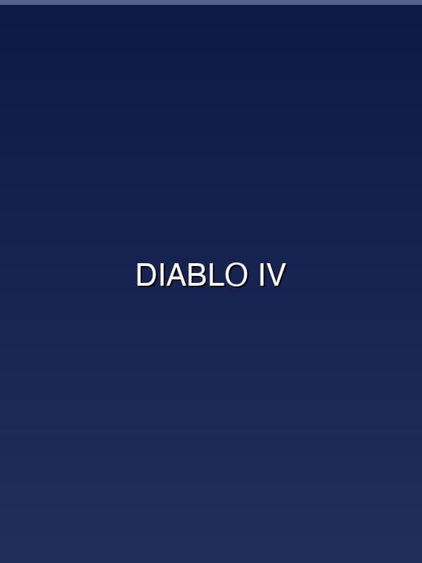 Diablo IV