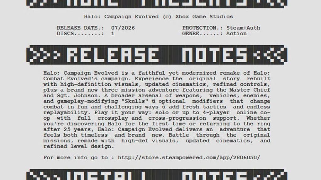 Halo: Campaign Evolved Hits DRM Trouble Before Launch