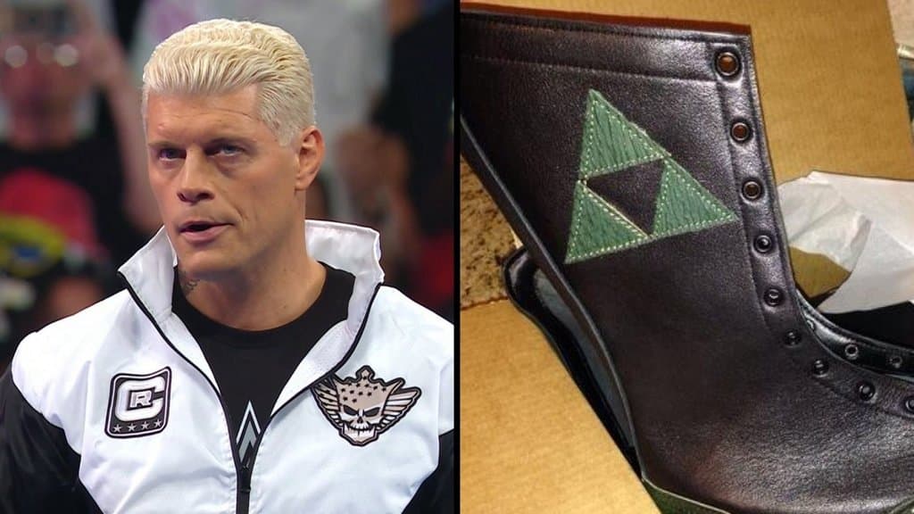 Nintendo Once Told Cody Rhodes to Retire His Zelda Triforce Boots