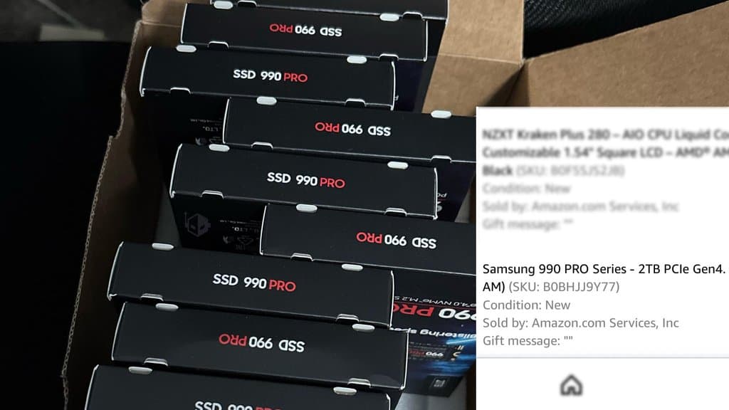 Amazon Hantar 10 Samsung 990 PRO SSD Kepada Redditor Selepas Dia Cuma Order Satu