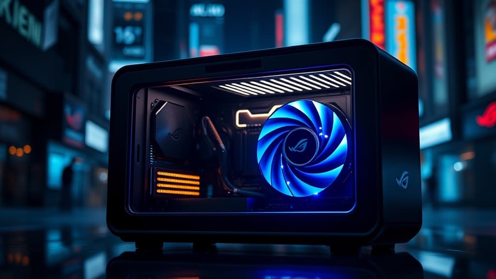ASUS ROG NUC 16 把 RTX 5080 火力塞進 3 公升超小 Gaming PC