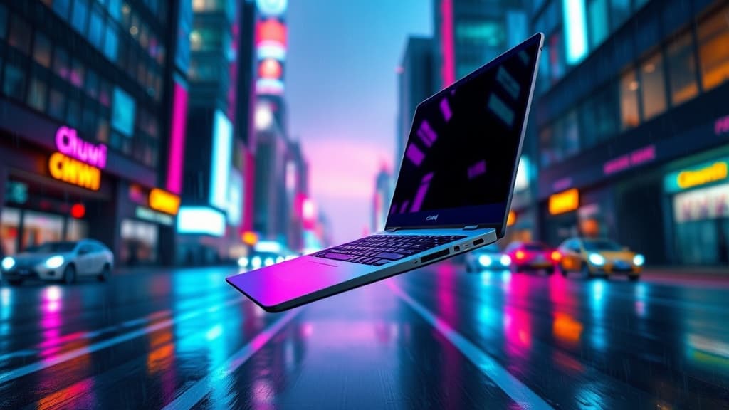 Chuwi UniBook 搭載 Intel Wildcat Lake 登場,長續航加學生友善價格