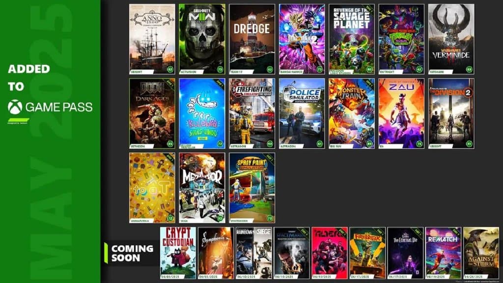 GeForce NOW 現在會標示 Xbox Game Pass 和 Ubisoft+ 遊戲,本週也新增更多作品