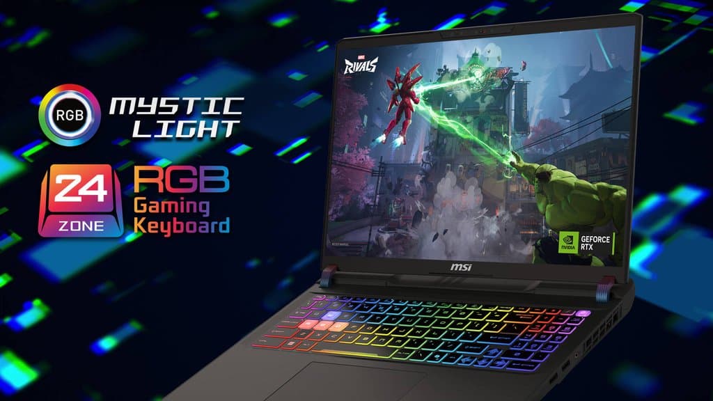 MSI Vector 16 HX AI 優惠:RTX 5070 Ti 電競筆電免費附送 007 First Light