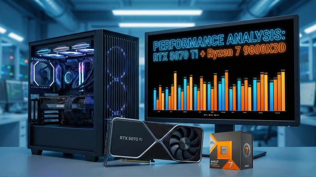 Newegg RTX 5070 Ti + Ryzen 7 9850X3D Bundle 讓 4K Gaming Build 省超過 US$250
