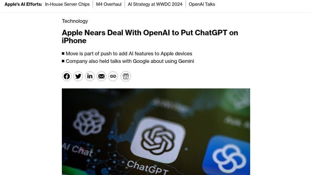 OpenAI and Apple’s ChatGPT Deal Is Looking Messy Now