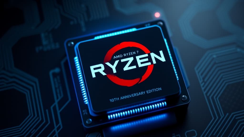 Ryzen 7 5800X3D 10th Anniversary Edition 現身 — AM4 預算裝機可能迎來最後一次大升級