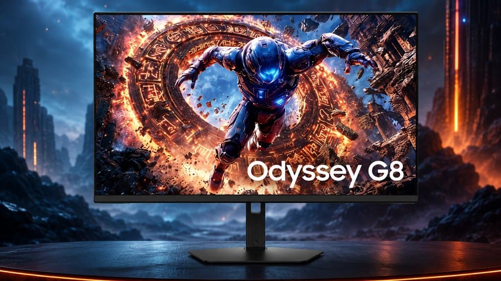 Samsung 全新 Odyssey G8 OLED Monitor 系列玩到很大:6K 165Hz、5K 180Hz 與 4K 240Hz 選項
