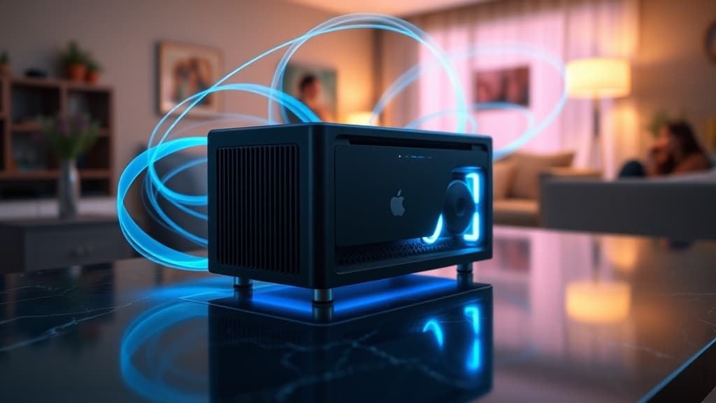這台 Mac Studio 變成了一個 12W 的本地 AI 家庭回憶保險庫